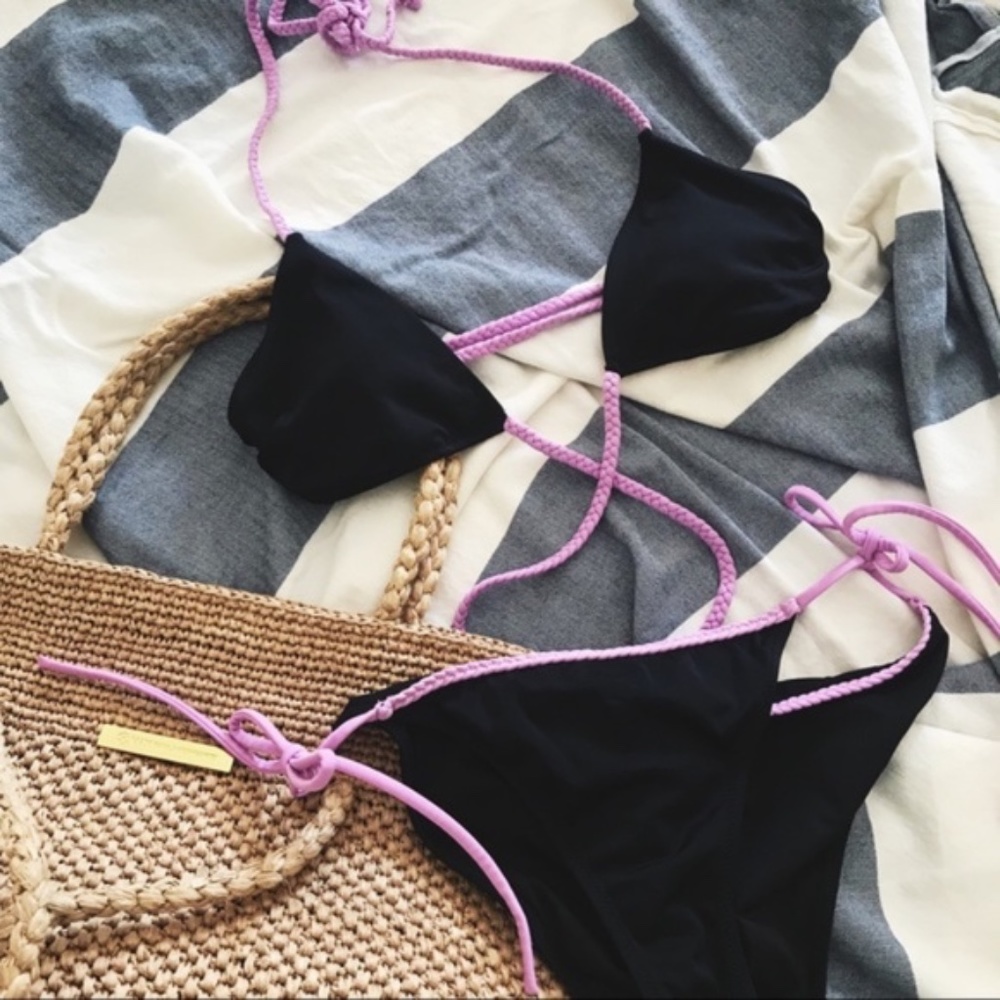 VICTORIA’S SECRET Braided Front Cross Bikini